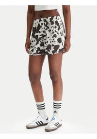 Adidas - adidas Szorty sportowe Satin KA2674 Brązowy Loose Fit. Kolor: brązowy. Materiał: syntetyk #1