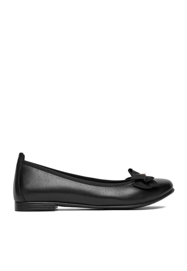MEXX Baleriny CEO-MX/036C-RST Czarny. Kolor: czarny. Materiał: skóra