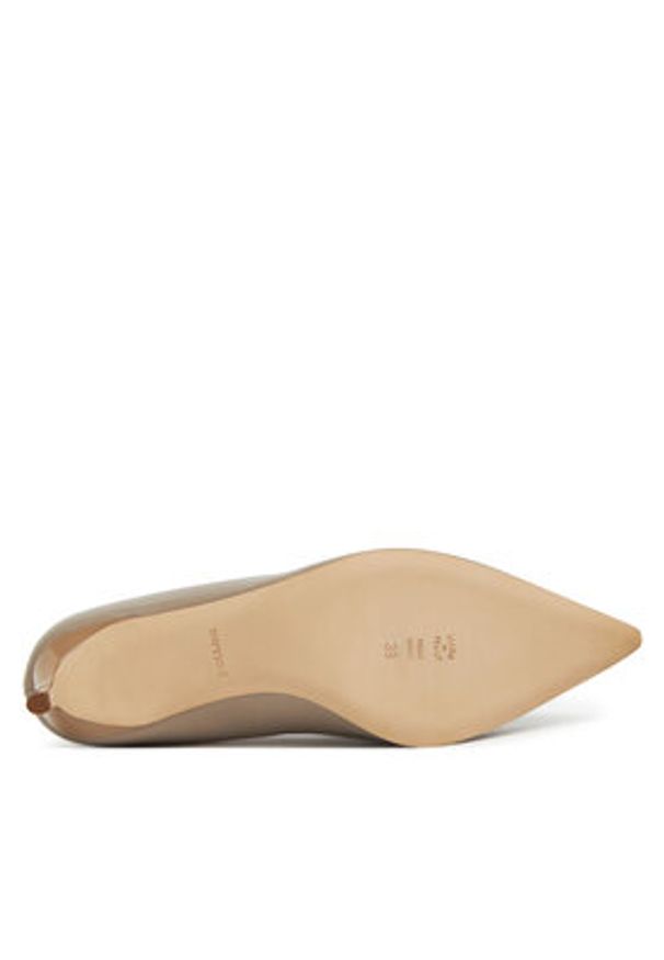 Pollini Szpilki PA10145C0MPA210A Beżowy. Kolor: beżowy. Materiał: skóra. Obcas: na szpilce