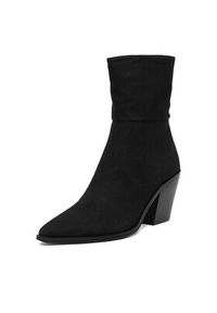 Jenny - JENNY Botki CEO-HY23222S-1 Czarny. Kolor: czarny. Materiał: syntetyk, materiał #4