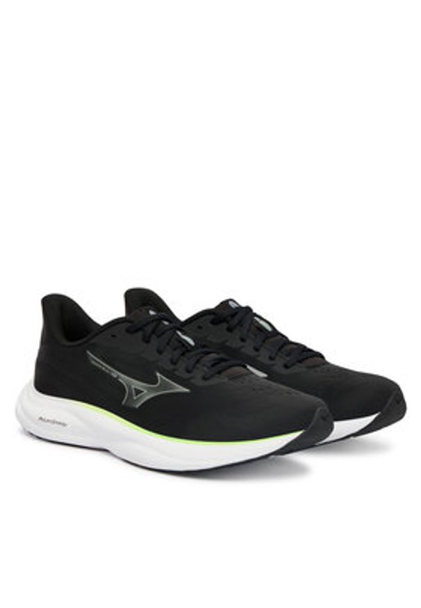 Mizuno Buty do biegania Revolt 4 J1GC2581 52 Czarny. Kolor: czarny. Materiał: materiał