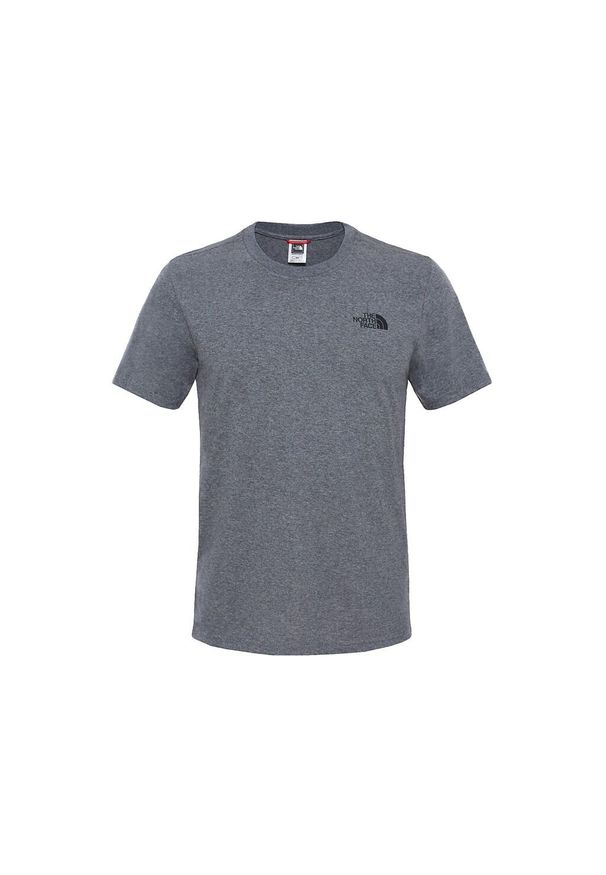 Koszulka The North Face M Simple Dome Tee męska. Kolor: szary