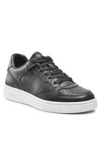 Polo Ralph Lauren Sneakersy Polo Crt Lux 809845139002 Czarny. Kolor: czarny. Materiał: skóra #5