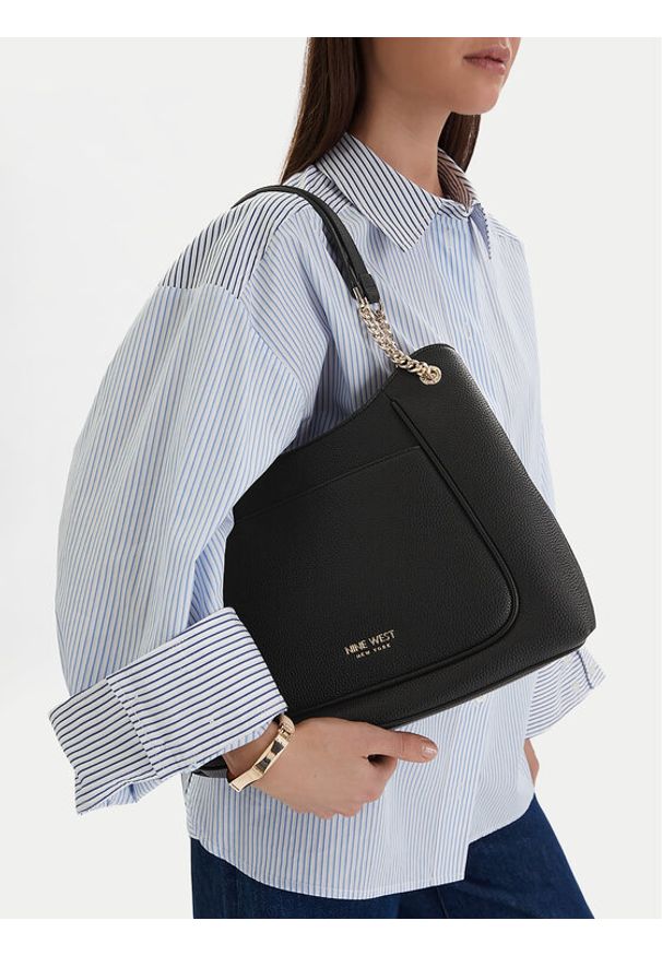 Nine West Torebka CEO-Novara-LDA8567 Czarny. Kolor: czarny