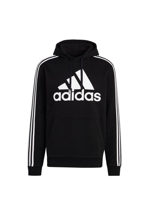 Adidas - Bluza męska adidas Essentials Hoodie. Kolor: czarny, biały, wielokolorowy. Sport: fitness