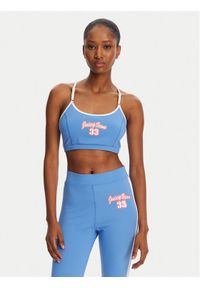 Juicy Couture Biustonosz top JCSNS125404 Niebieski. Kolor: niebieski. Materiał: bawełna