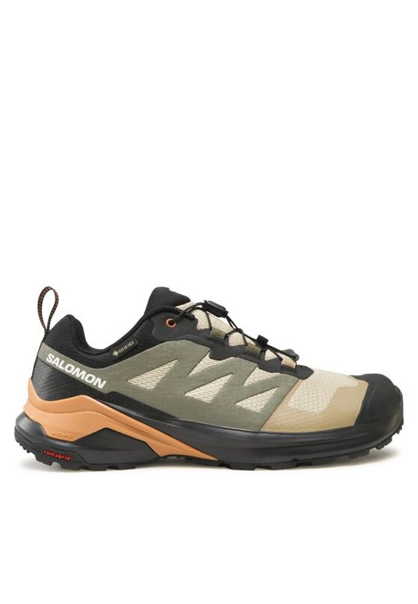 salomon - Salomon Buty do biegania X-Adventure GORE-TEX L47321300 Brązowy. Kolor: brązowy. Technologia: Gore-Tex