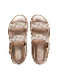 DKNY Espadryle Bernae K1598945 Beżowy. Kolor: beżowy. Materiał: materiał #5