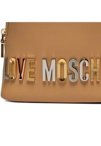Love Moschino - LOVE MOSCHINO Plecak JC4305PP0IKN0226 Brązowy. Kolor: brązowy. Materiał: skóra #3