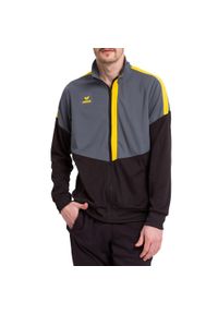 ERIMA - Kurtka Erima Worker Squad. Kolor: szary, wielokolorowy, czarny. Materiał: materiał. Sport: fitness, piłka ręczna #1