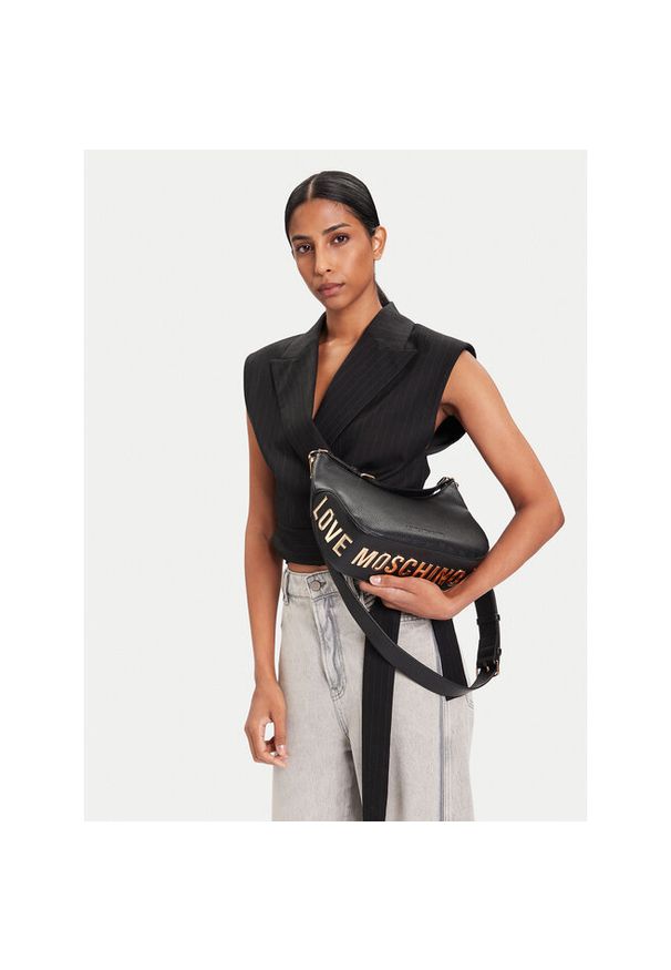 Love Moschino - Torebka LOVE MOSCHINO. Kolor: czarny