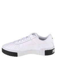 Buty do chodzenia damskie Puma Cali W. Kolor: biały. Materiał: materiał, tkanina, syntetyk, skóra. Sport: turystyka piesza
