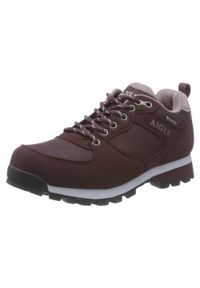 AIGLE - Buty trekkingowe damskie Aigle Plutno 2 MTD. Kolor: czerwony, brązowy, wielokolorowy #1