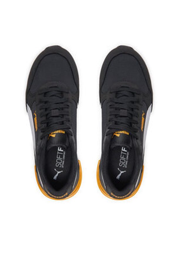 Puma Sneakersy ST Runner v4 Mesh Jr 399876 03 Czarny. Kolor: czarny. Materiał: zamsz, skóra