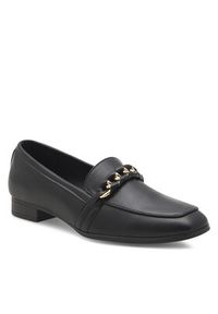 DeeZee Loafersy EMMERENTIA HY8757-4 Czarny. Kolor: czarny. Materiał: skóra