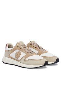 BOSS Sneakersy Vinston 50554612 Beżowy. Kolor: beżowy. Materiał: materiał #6