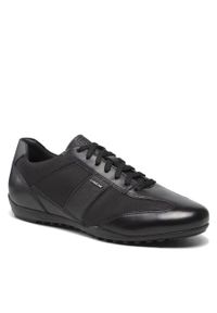 Sneakersy Geox U Wells A U74T5A 08511 C9999 Black. Kolor: czarny. Materiał: skóra #1