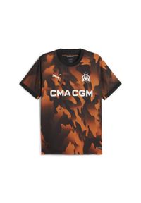 Puma - Autentyczna trzecia koszulka OM 2023/24. Kolor: wielokolorowy, żółty, czarny, pomarańczowy, szary. Materiał: materiał. Sport: piłka nożna #1