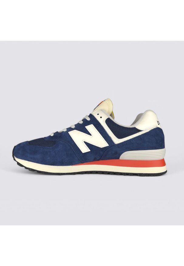 Buty lifestyle męskie New Balance U574VPN. Kolor: niebieski. Model: New Balance 574. Sport: turystyka piesza