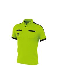 ERREA - Polo Errea doug. Typ kołnierza: polo. Kolor: czarny, wielokolorowy, zielony. Sport: piłka nożna #1