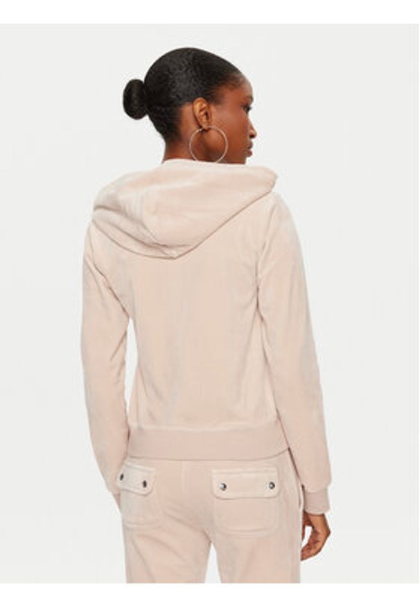 Juicy Couture Bluza Robertson JCAP176 Różowy Slim Fit. Kolor: różowy. Materiał: syntetyk