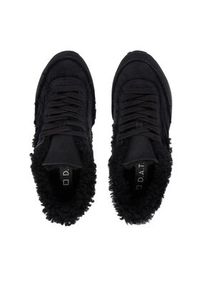 D.A.T.E. Sneakersy Athleta Shearling W431-AT-TD Czarny. Kolor: czarny. Materiał: skóra #4
