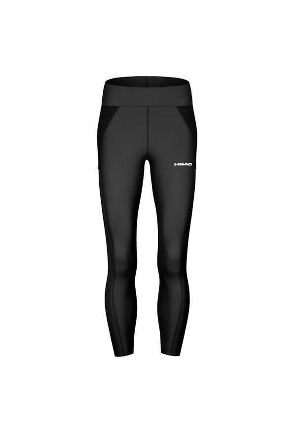 Damskie legginsy Head Tech. Kolor: czarny. Materiał: elastan. Sport: tenis