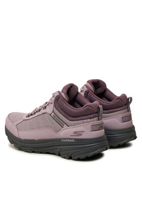 skechers - Skechers Trekkingi Go Run Trail Altitude 2.0 129531/MVE Fioletowy. Kolor: fioletowy. Materiał: zamsz, skóra