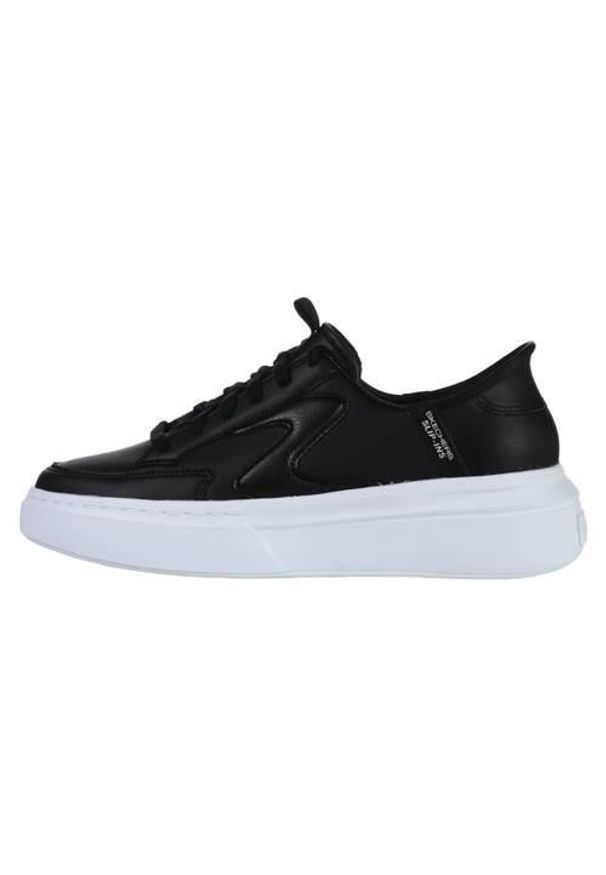 skechers - Buty do chodzenia damskie Skechers Cordova Classic New Slip ins. Kolor: czarny. Materiał: materiał, syntetyk. Szerokość cholewki: normalna. Sport: turystyka piesza