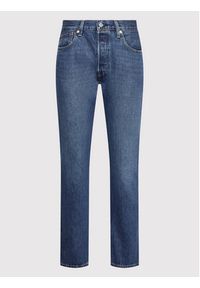 Levi's® Jeansy 501® 00501-3322 Granatowy Original Fit. Kolor: niebieski