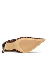 MICHAEL Michael Kors Szpilki Elyse 40F5EYHP1H Brązowy. Kolor: brązowy. Materiał: skóra. Obcas: na szpilce #3