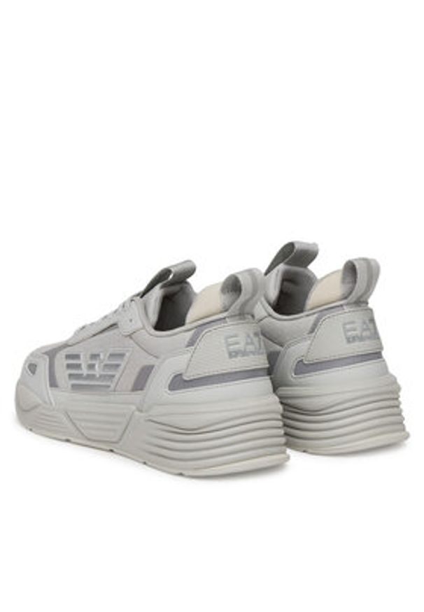 EA7 Emporio Armani Sneakersy X8X221 XK437 R979 Szary. Kolor: szary. Materiał: skóra