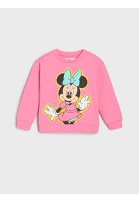 Sinsay - Bluza Minnie Mouse - begonia. Wzór: motyw z bajki #1