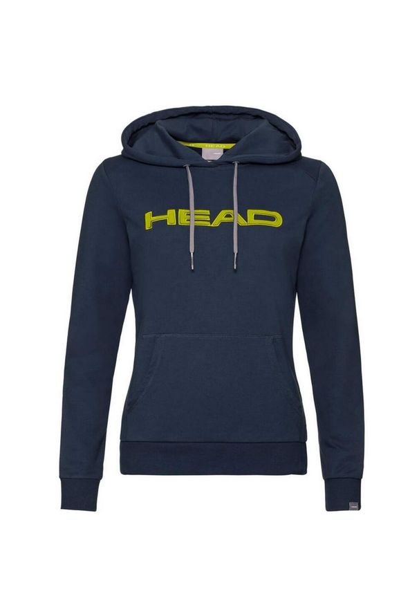Head - Bluza z kapturem damska CLUB ROSIE. Typ kołnierza: kaptur. Kolor: żółty, niebieski, wielokolorowy. Materiał: bawełna, poliester, materiał, tkanina