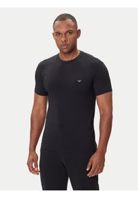 Emporio Armani Underwear T-Shirt EM000379 AF14988 UC001 Czarny Slim Fit. Kolor: czarny