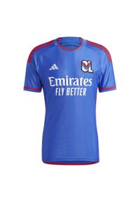 Adidas - Koszulka do piłki nożnej dla dzieci ADIDAS Olympique Lyon wyjazdowa 2023/2024. Sport: piłka nożna #1