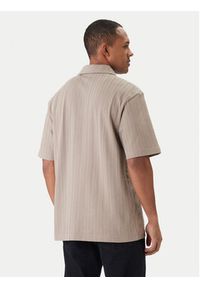 Hugo - HUGO Polo Dalibo 50556724 Beżowy Relaxed Fit. Typ kołnierza: polo. Kolor: beżowy. Materiał: bawełna #3