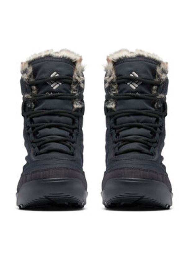 columbia - Columbia Śniegowce Minx Shorty IV 2079181 Czarny. Kolor: czarny. Materiał: materiał