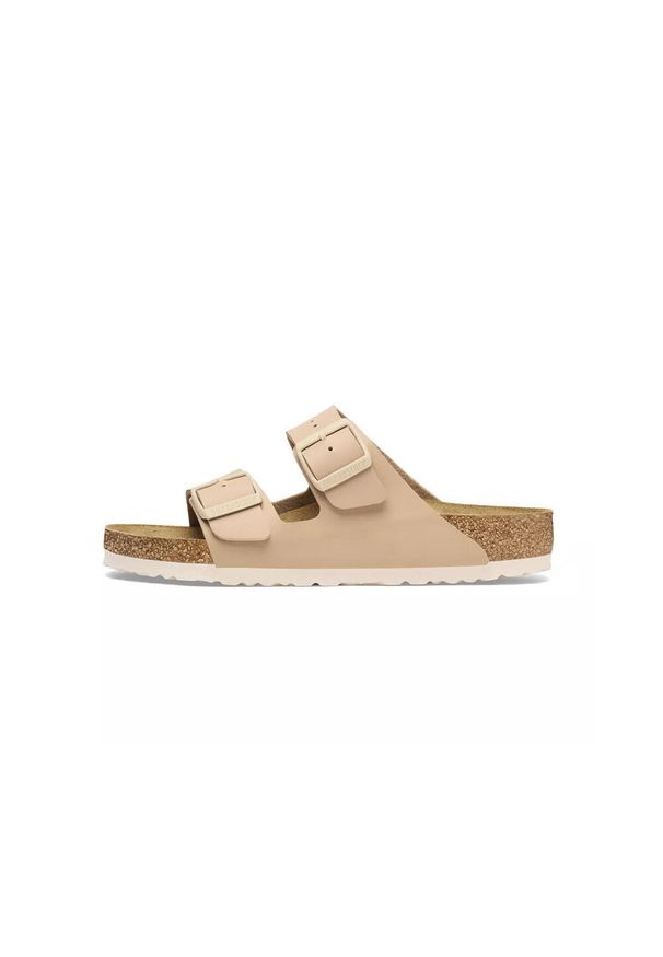 Klapki damskie Birkenstock 1027723. Kolor: różowy, wielokolorowy, beżowy. Materiał: syntetyk, materiał. Szerokość cholewki: normalna. Sport: turystyka piesza, pływanie, fitness