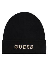 Guess Czapka AW5189 POL01 Czarny. Kolor: czarny. Materiał: materiał #1