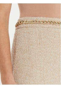 Marciano Guess Spódnica mini Helene 4BGD08 7186A Beżowy Regular Fit. Kolor: beżowy. Materiał: syntetyk