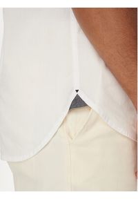 TOMMY HILFIGER - Tommy Hilfiger Koszula Mao MW0MW35275 Biały Regular Fit. Kolor: biały. Materiał: bawełna #3
