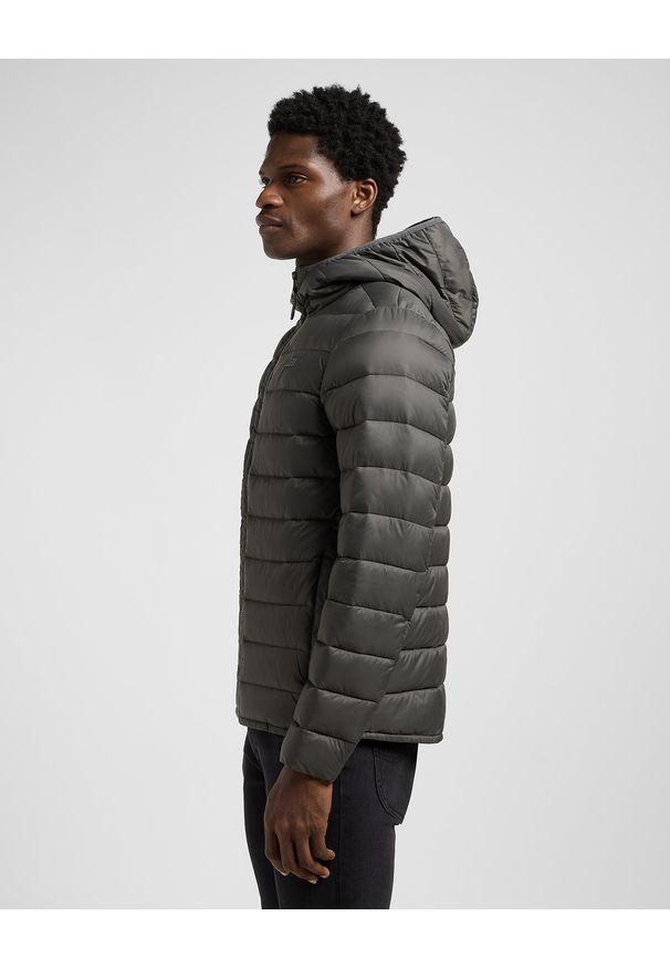 Lee - MESKA KURTKA LEE PUFFER JACKET STATIC GRAY 112371658