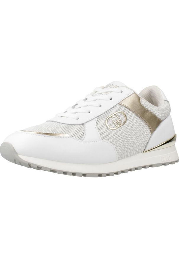 Liu Jo - Kapcie LIU-JO MAXI WONDER LOW 01 Biały. Kolor: biały. Materiał: syntetyk, tkanina. Styl: sportowy
