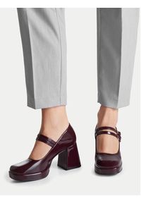 Jenny Fairy Czółenka JY230928 Bordowy. Kolor: czerwony. Materiał: syntetyk #7