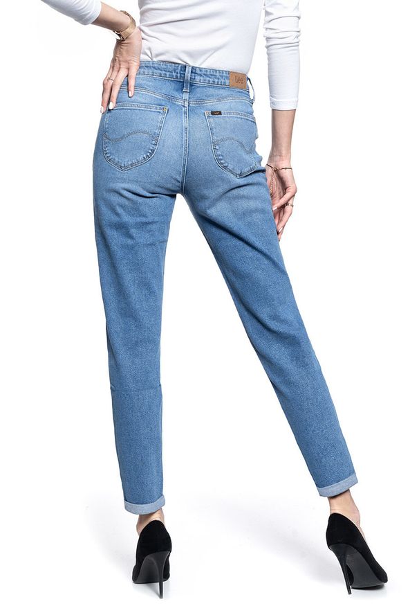 marka niezdefiniowana - LEE MOM STRAIGHT LIGHT LUNA L32ILTYX