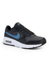Buty męskie Nike Air Max SC. Kolor: niebieski, czarny, wielokolorowy. Model: Nike Air Max. Sport: turystyka piesza
