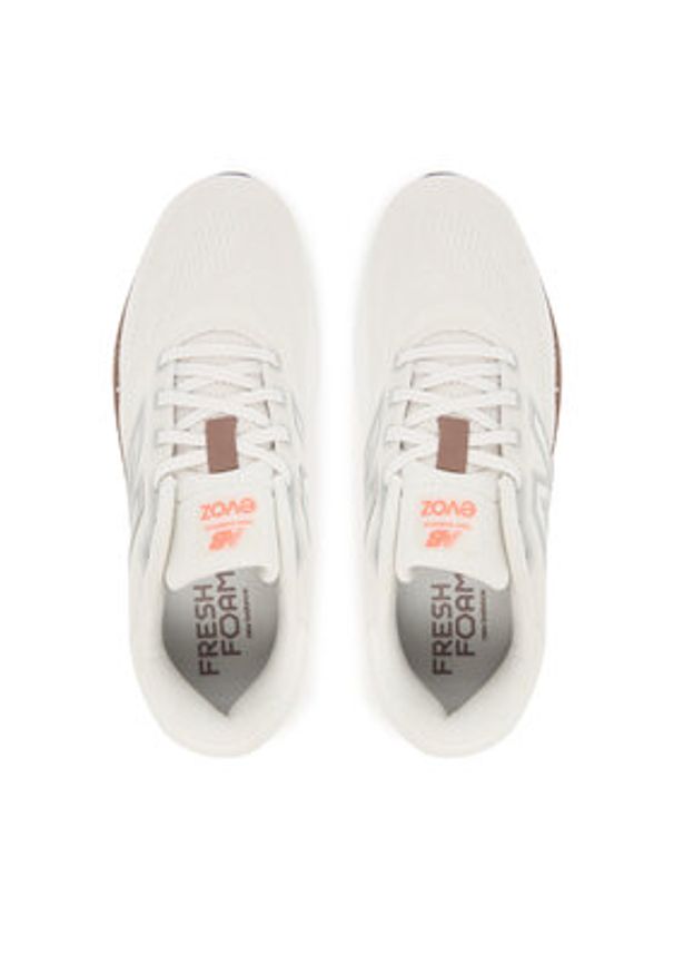 New Balance Buty do biegania Evoz WEVOZRE4 Beżowy. Kolor: beżowy. Materiał: materiał