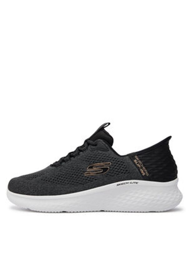 skechers - Skechers Sneakersy Slip_Ins 232466 Szary. Kolor: szary. Materiał: materiał