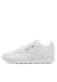 Reebok Sneakersy EO-CLASSIC LEATHER 100008496 W Biały. Kolor: biały. Materiał: syntetyk, skóra. Model: Reebok Classic #8
